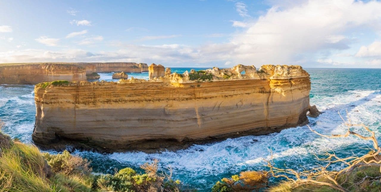 The Razor rock formation is one of the many things to see on the Shipwreck Coast.